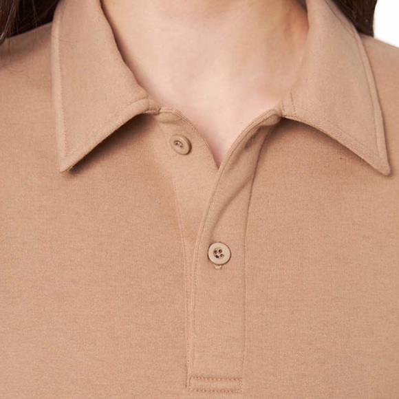 Mondetta Ladies' Collared Fleece Pullover Top - Small- NWT - Picture 3 of 4